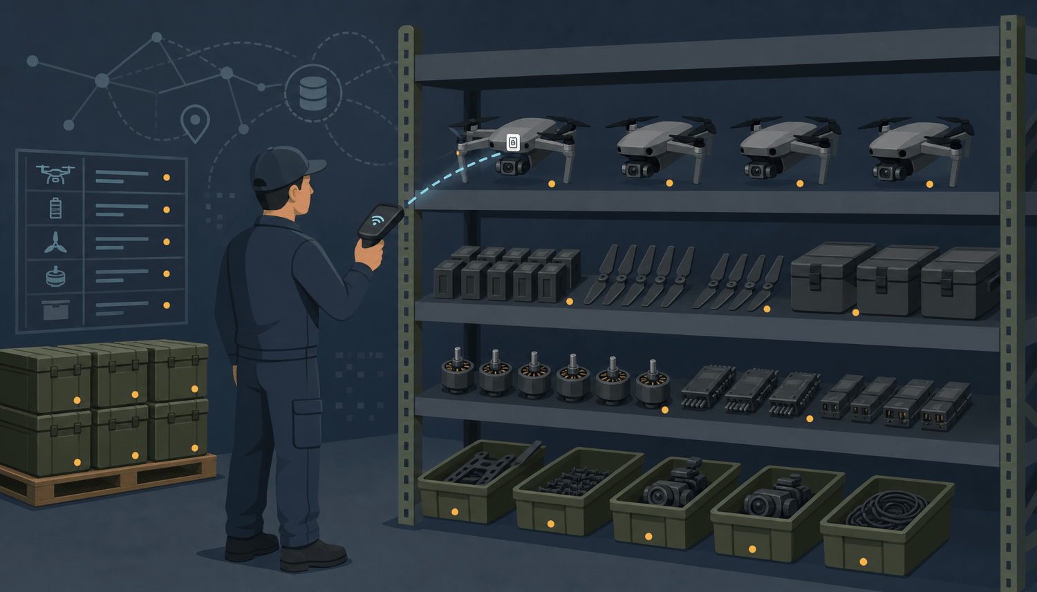 How Robotics Companies Use UHF RFID Tags to Track Drones and Equipment - TagtixRFID
