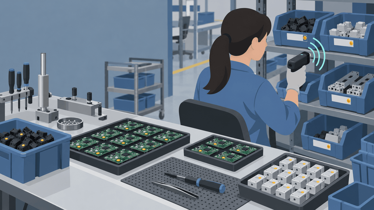 UHF RFID Tags for Electronics & Industrial Manufacturing - TagtixRFID