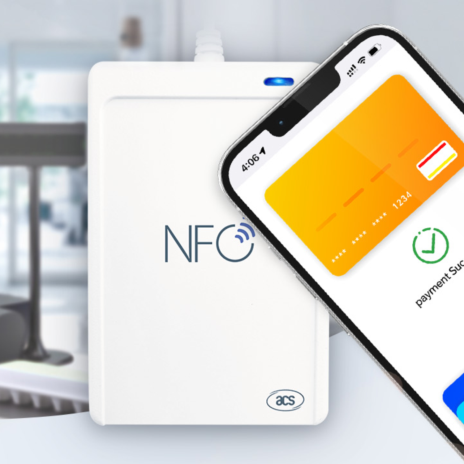 ACR1552U USB NFC Reader Writer IV