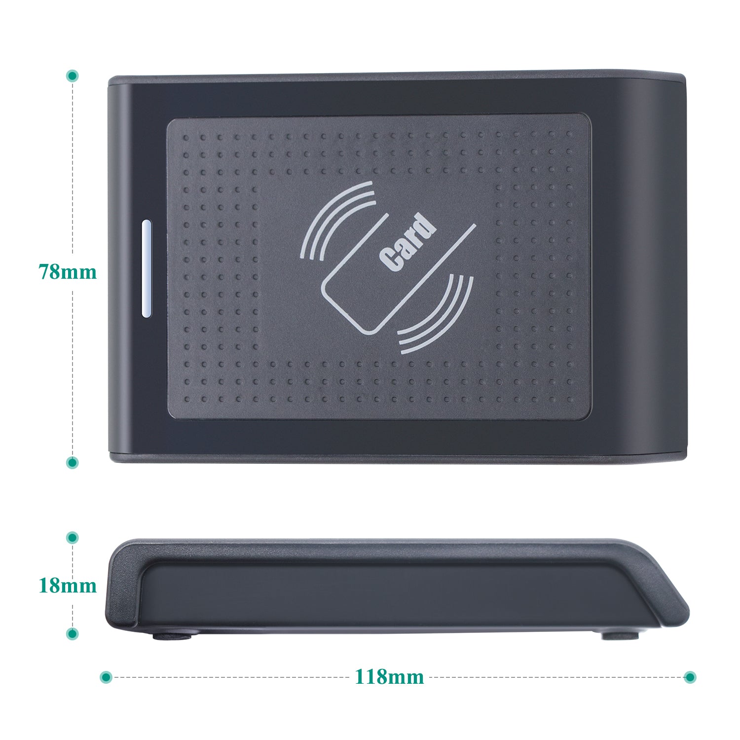 CK06 RFID 13.56Mhz USB Mifare NFC Reader Wins Linux iOS Android