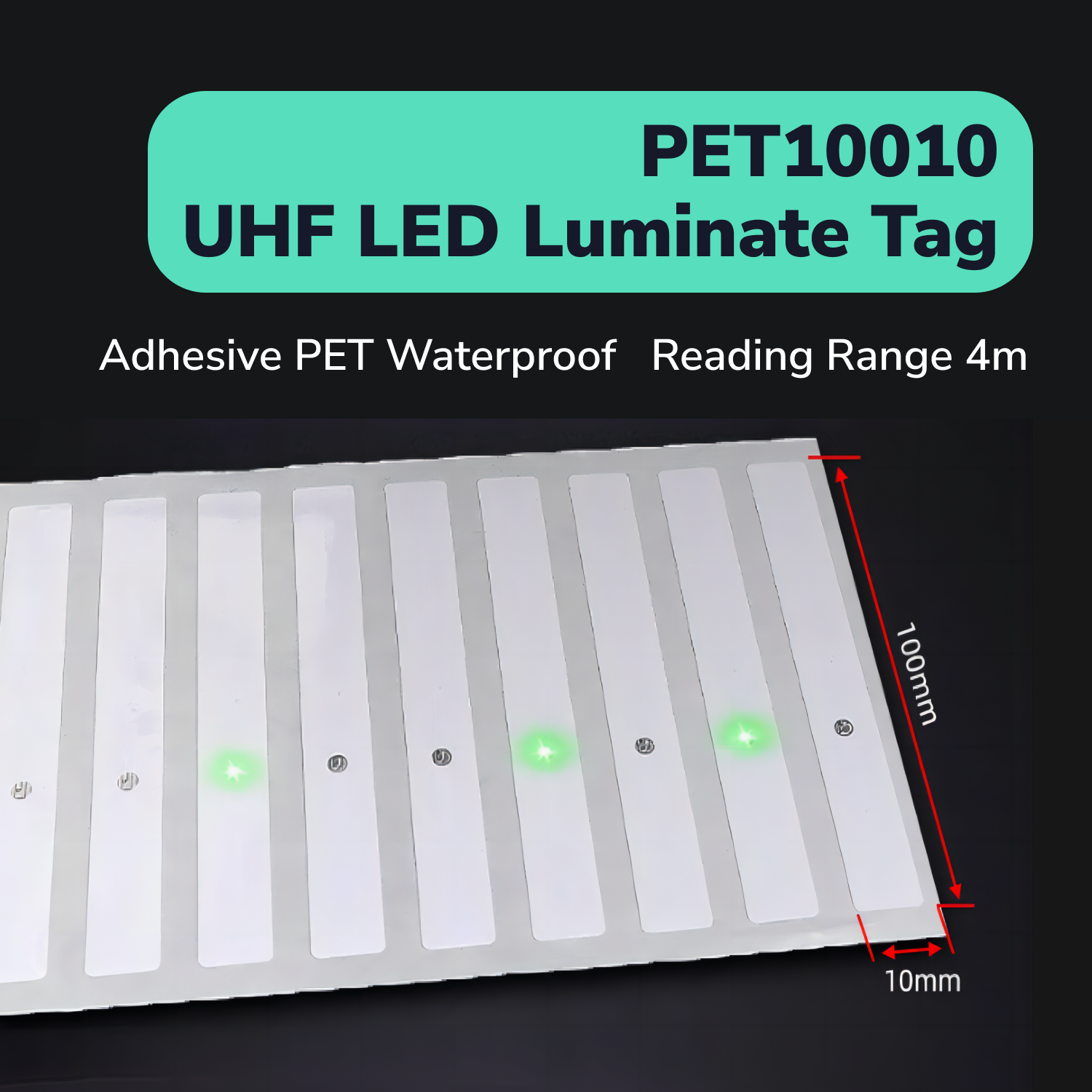 9662 UHF Gen2 RFID-Tags mit großer Reichweite Alien H3