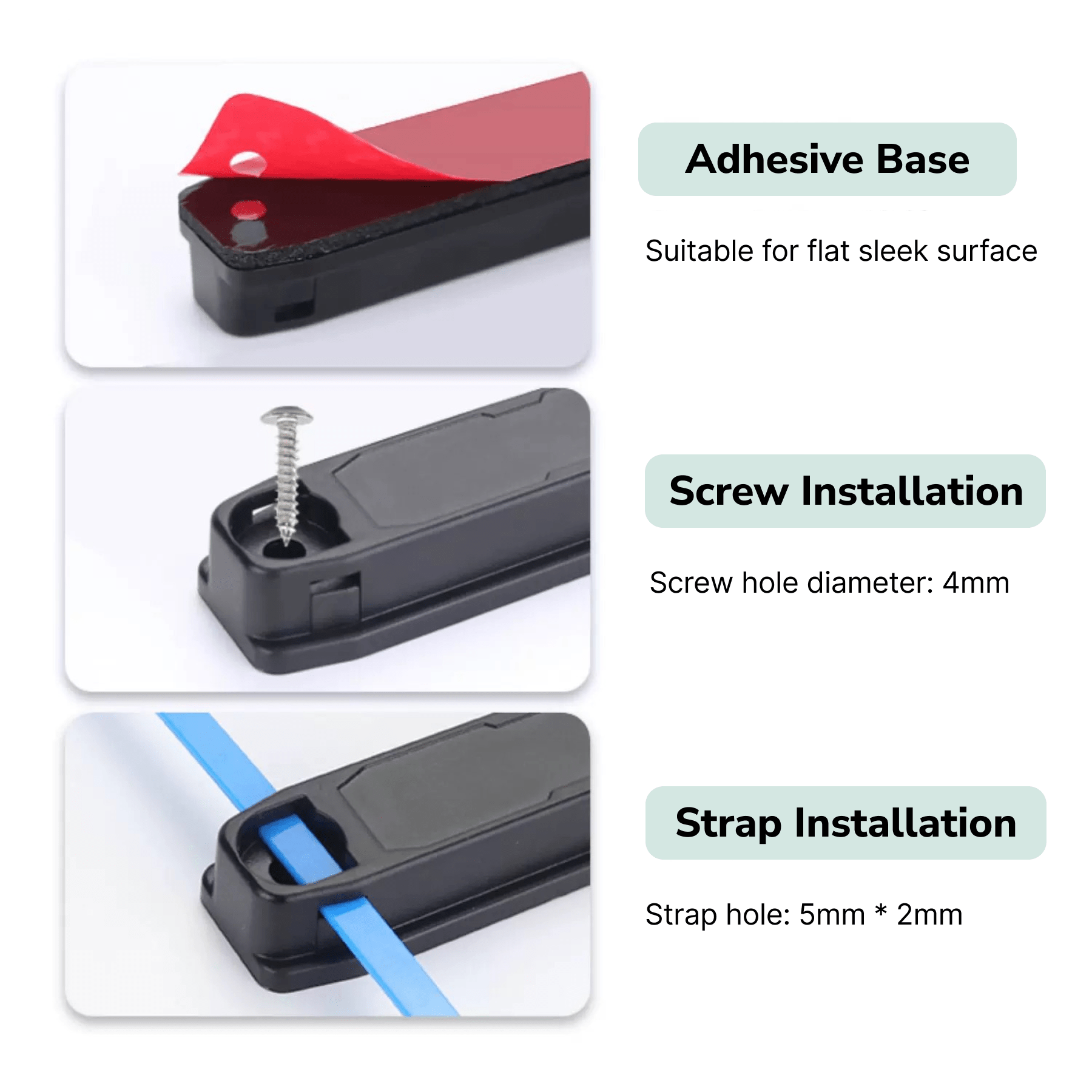 ABS Material RFID Mount On Metal Surface UHF Tag TagtixRFID