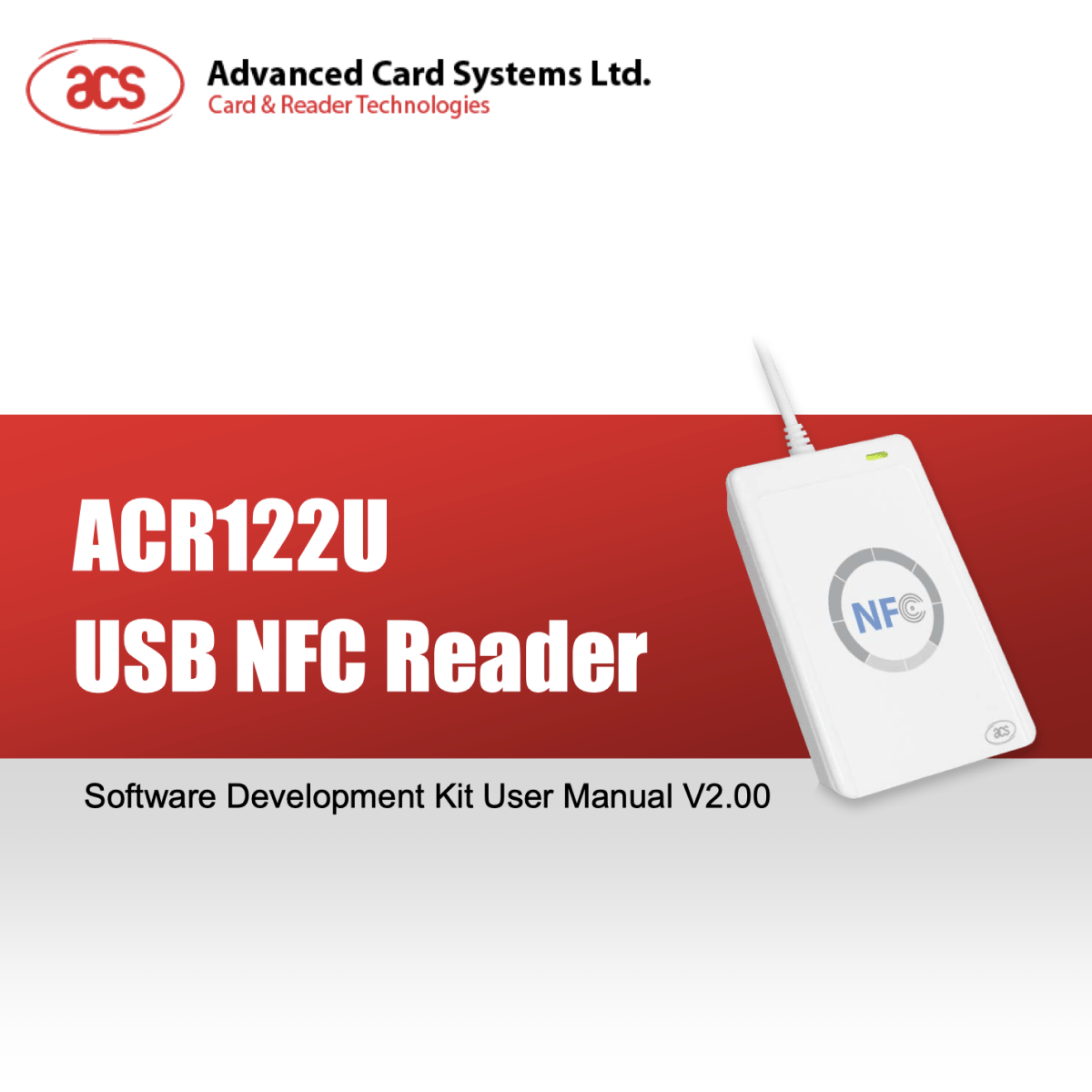 ACR122U NFC Reader Writer TagtixRFID