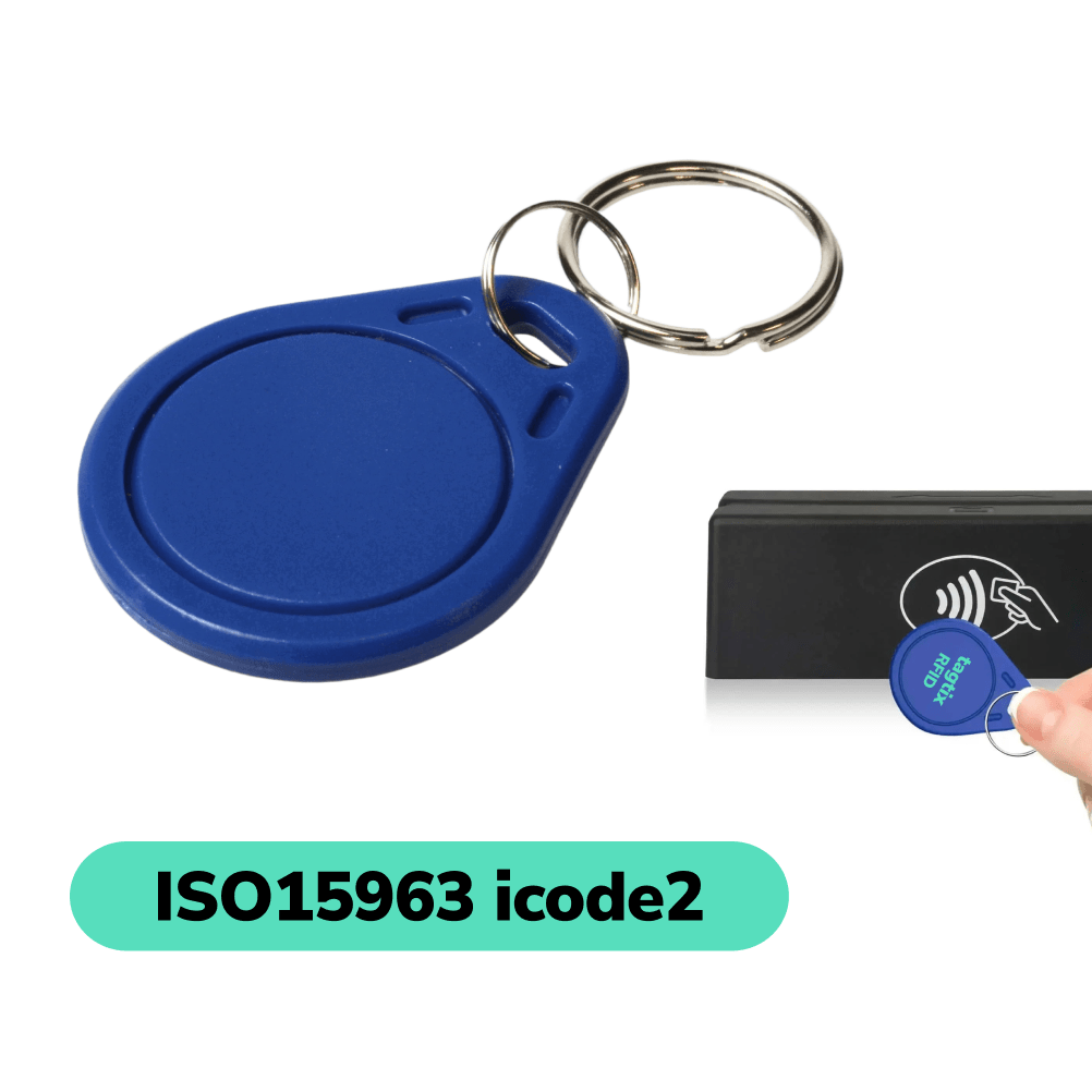 ISO15963 icode2 NFC 13.56MHZ Keyfobs TagtixRFID