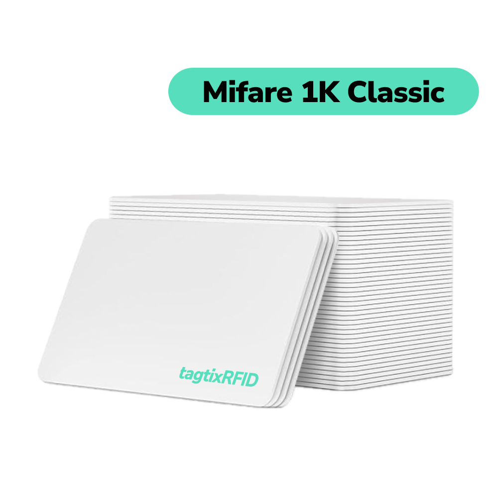 Mifare 1K Classic NFC Cards ISO14443A Custom Printable TagtixRFID