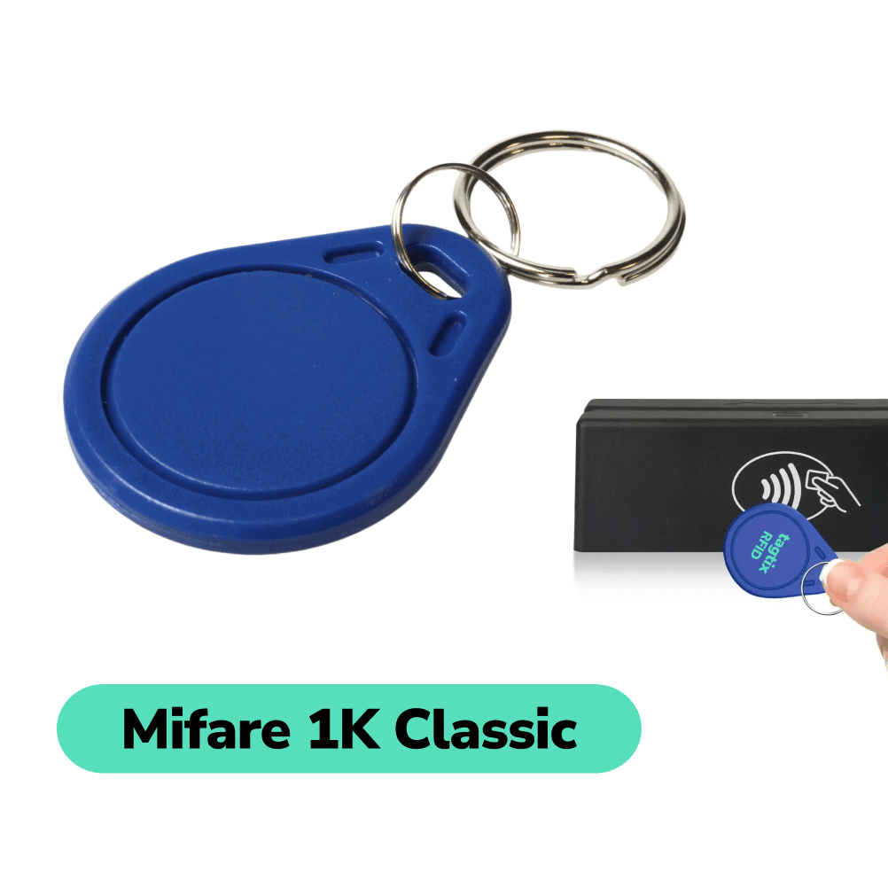 Mifare NFC Custom Tag Keyfob 1K Classic 4K TagtixRFID