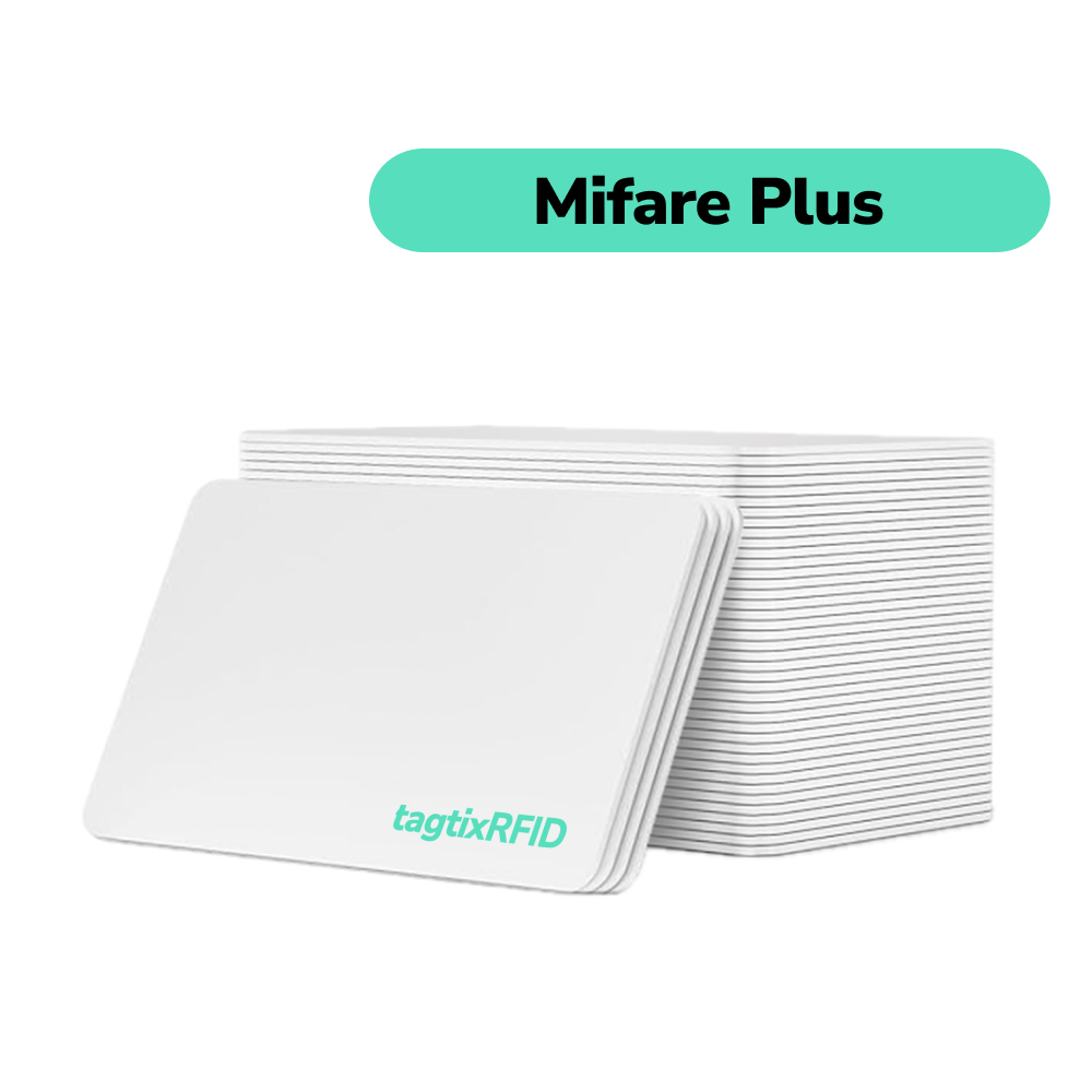 Mifare Plus NFC Cards ISO14443A Custom Printable TagtixRFID