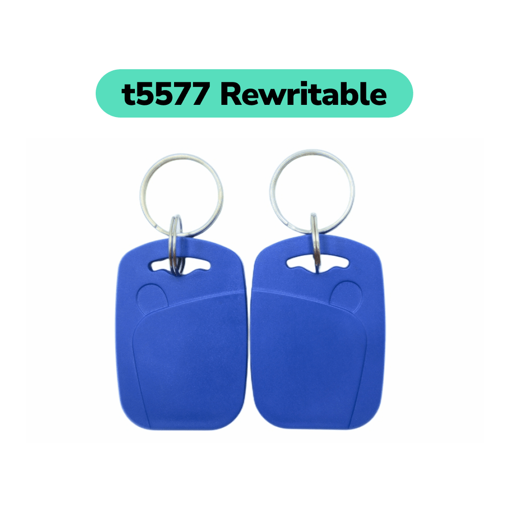 T5577 RFID Tag Writable 125khz Proximity Keyfob Emulator TagtixRFID