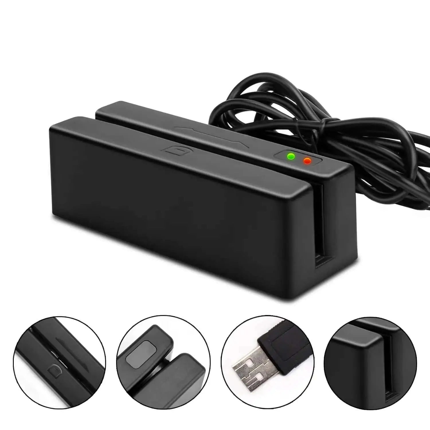 MSR98 USB MagStripe Credit Card Reader Tagtix RFID