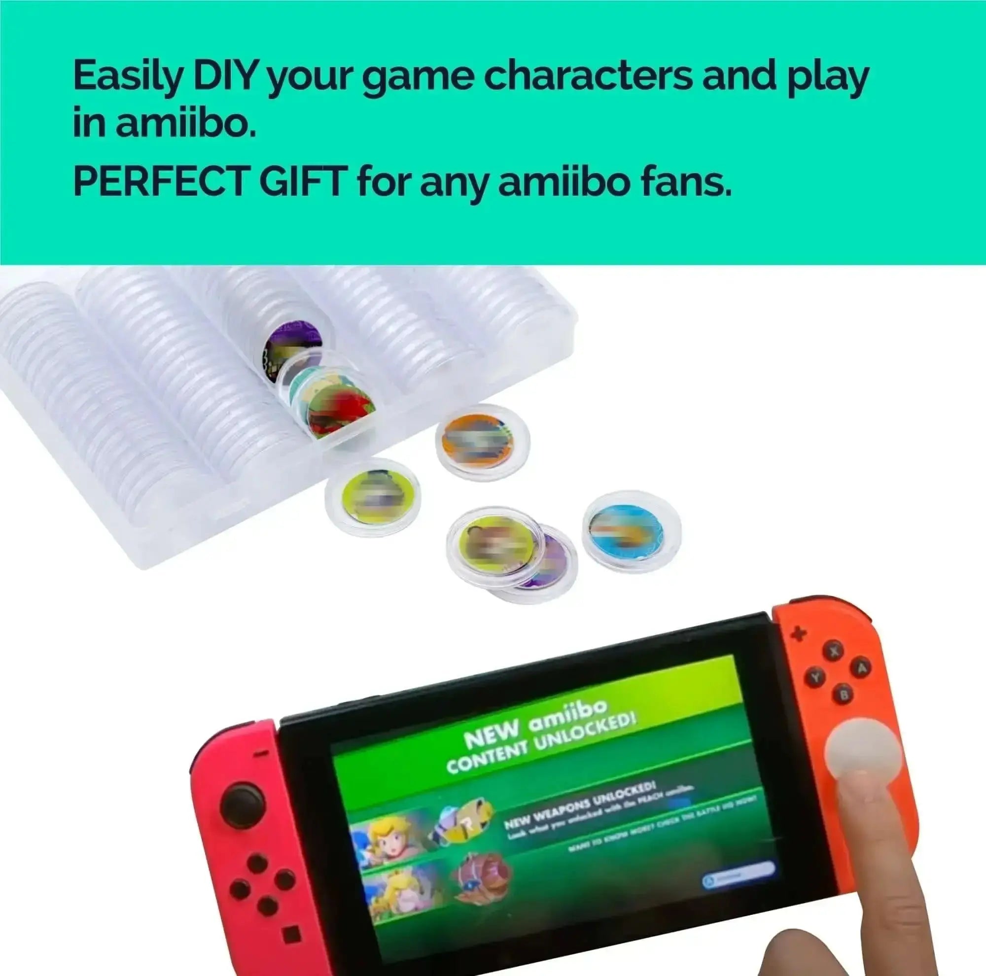 NTAG215 NFC tags for amiibo fans Tagtix RFID