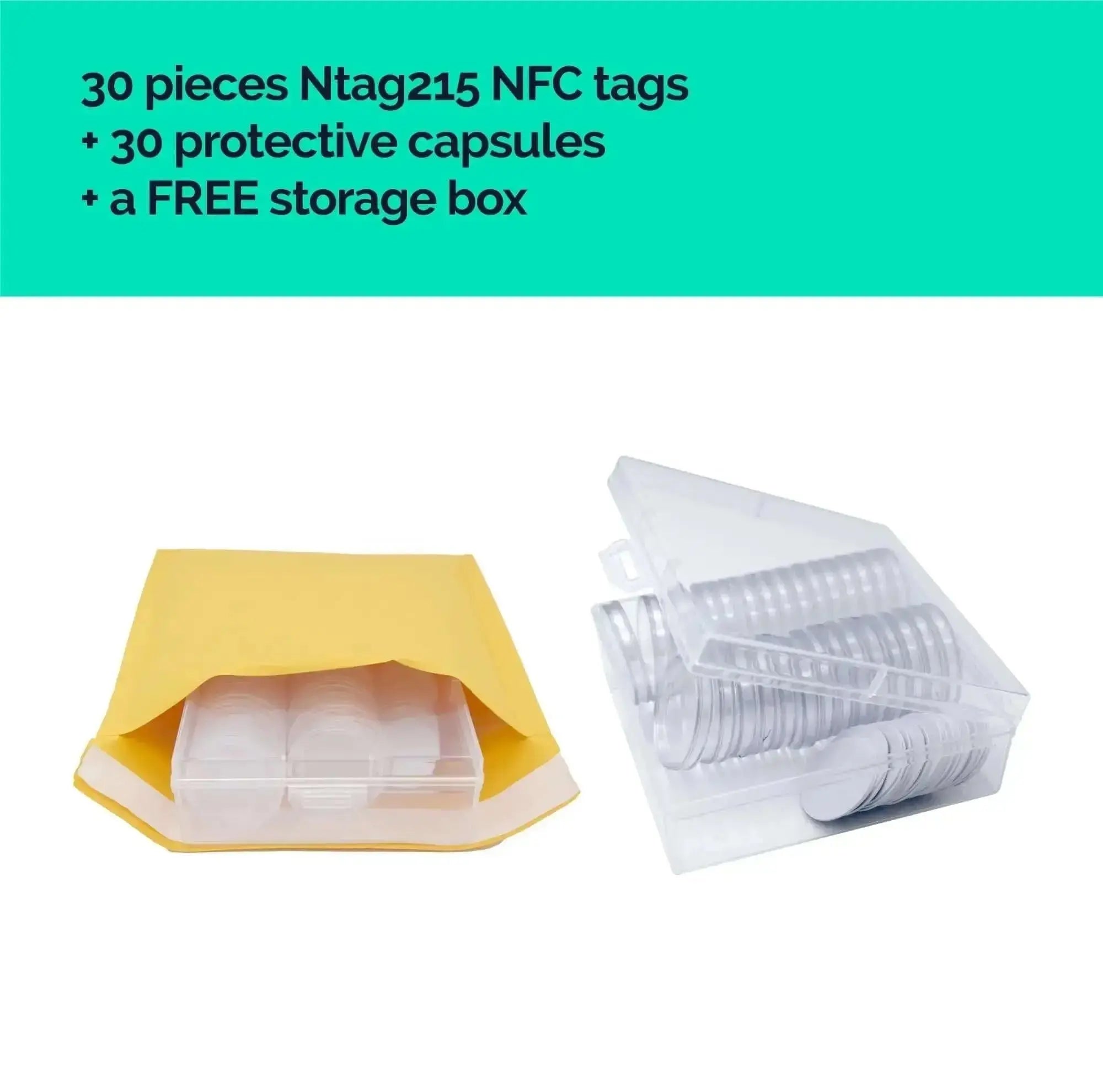 NTAG215 NFC tags for amiibo fans Tagtix RFID