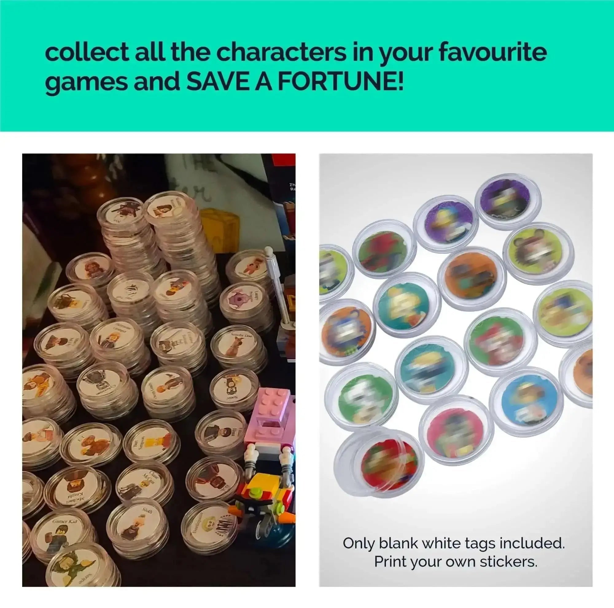 NTAG215 NFC tags for amiibo fans Tagtix RFID