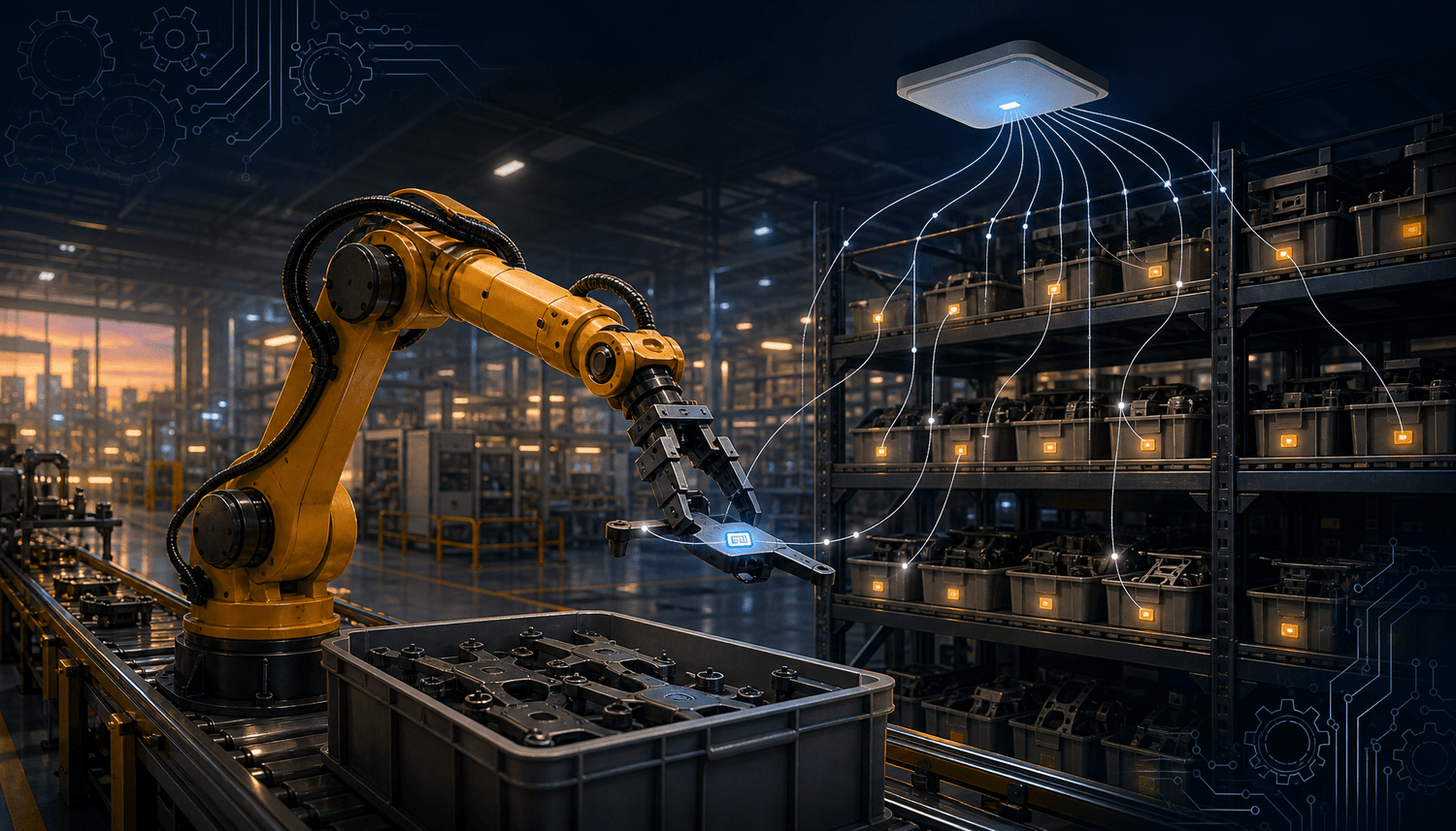 How RFID Tags Are Used in Robotics and Automation for Component Tracking - TagtixRFID
