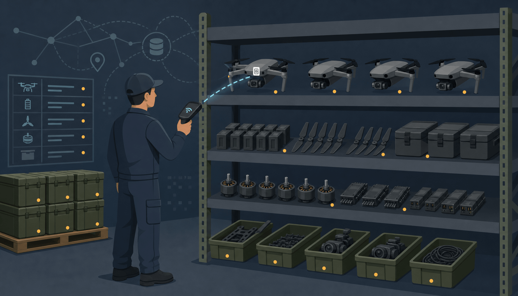 How Robotics Companies Use UHF RFID Tags to Track Drones and Equipment - TagtixRFID