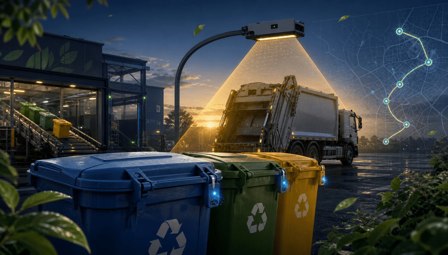 UHF RFID Tags for Waste Management: Tracking Bins, Containers, and Recycling Assets - TagtixRFID