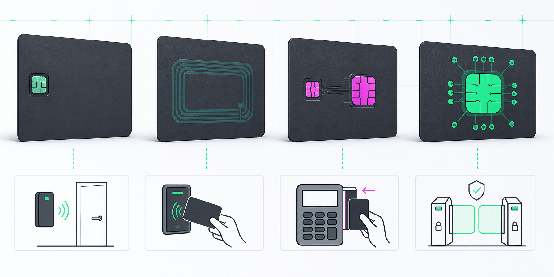 What Are The Differences? RFID Cards vs HID vs Mifare vs Proximity Cards - TagtixRFID