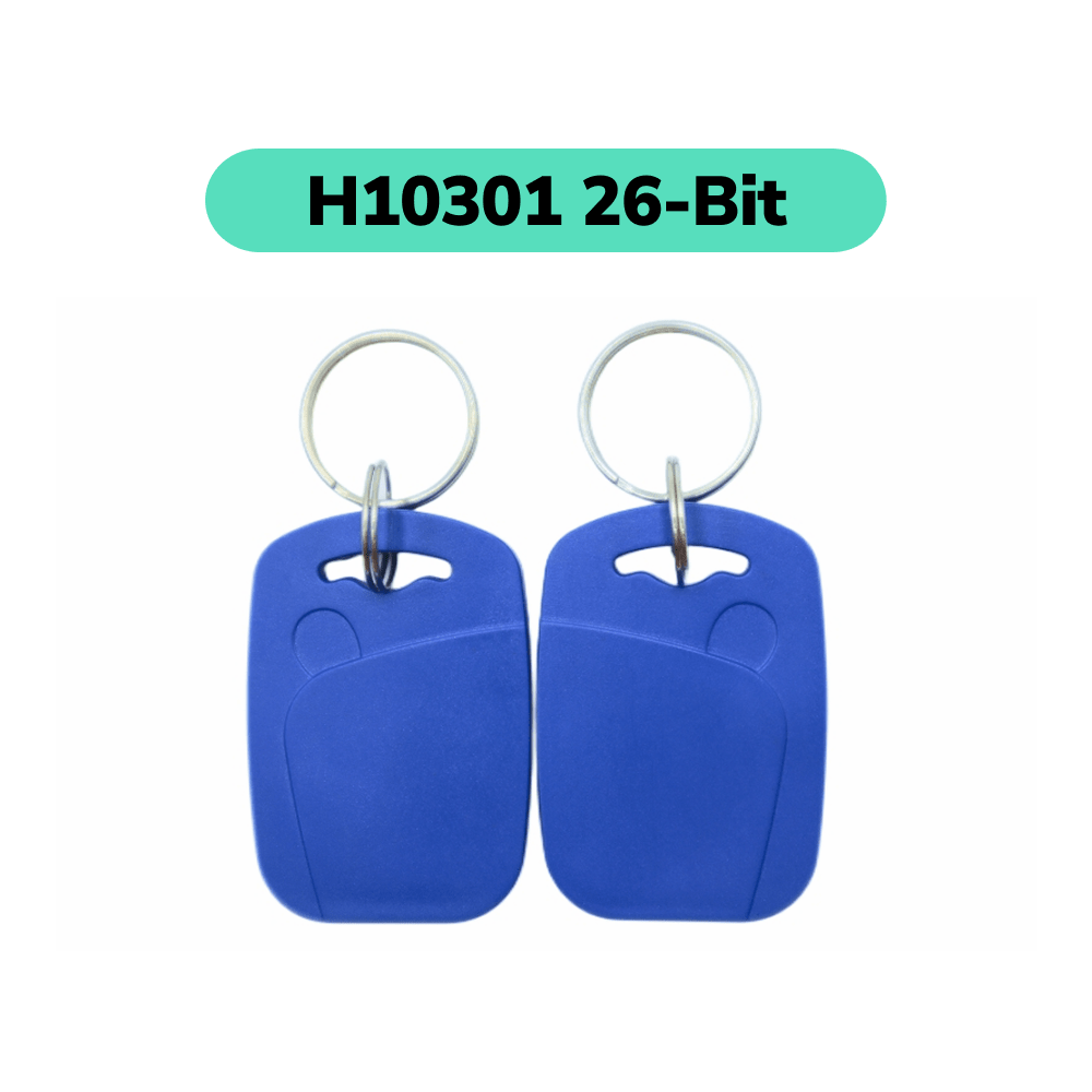 H10301 Format 26 Bit Wiegand Proximity Cards Blank Printable ISOProx TagtixRFID
