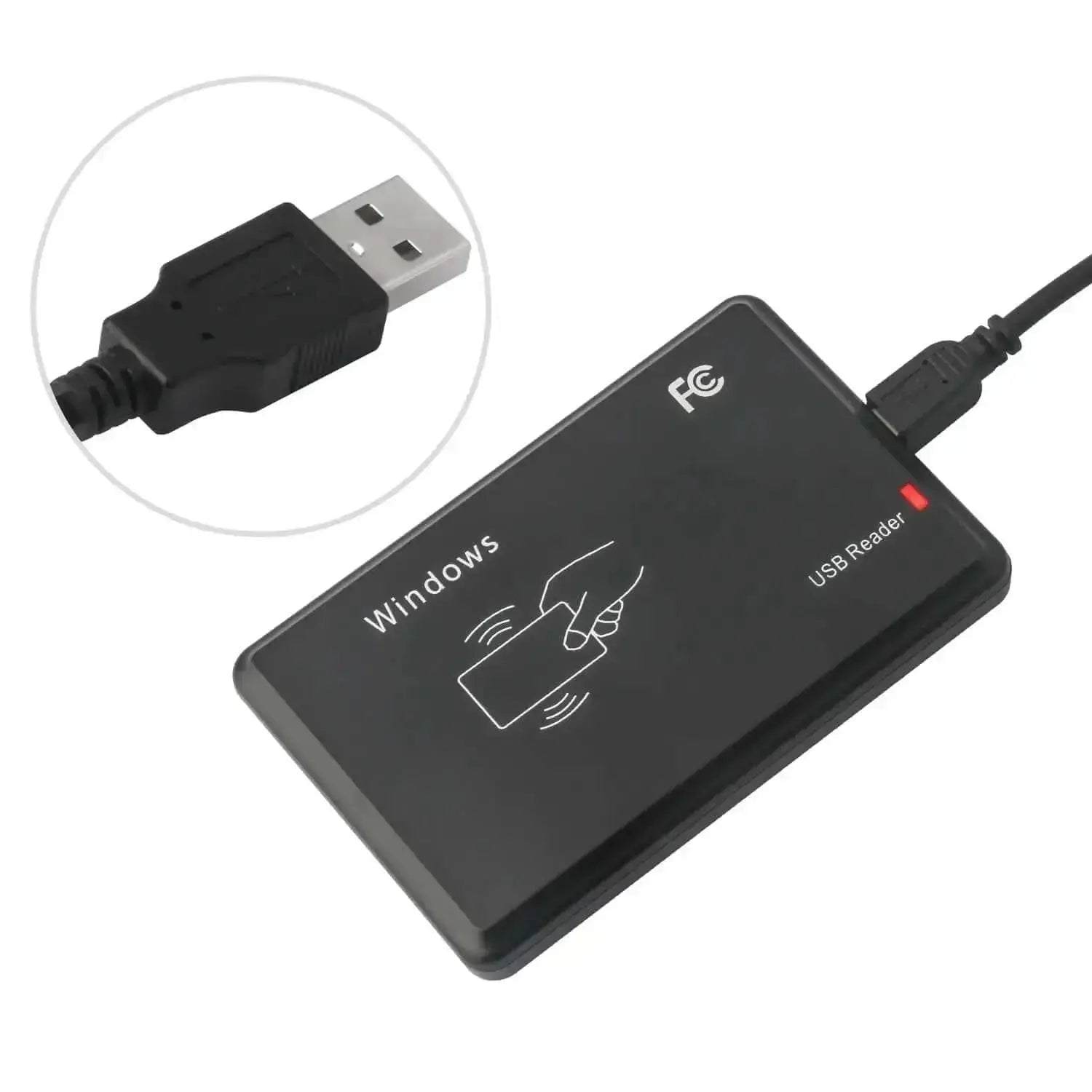 IC06 RFID 13.56Mhz Mifare NFC Reader USB TagtixRFID