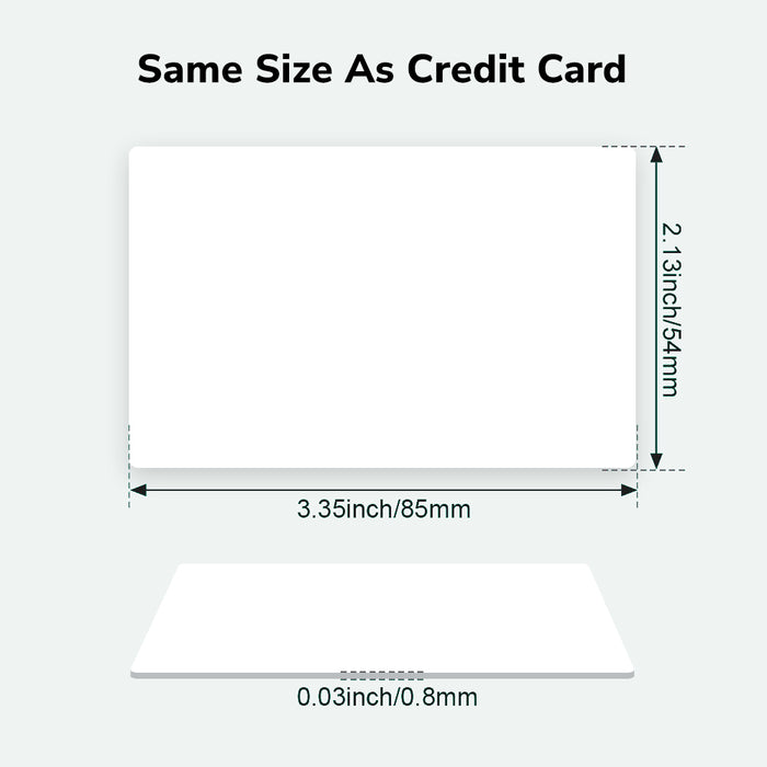 NFC Cards M1 Classic High Security EV2 Blank Card Custom Printable