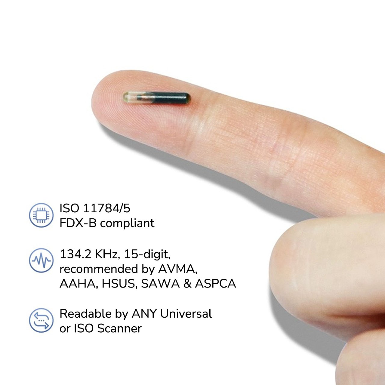 Gps Chat Dog Gps Pet ID Reader Chip Reader 125kHz FDXB