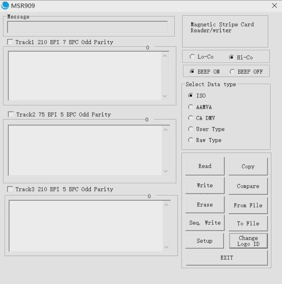 Software Download for MSR909